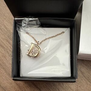 Avon Studio 1886 Hidden Gem Initial Necklace - Letter D